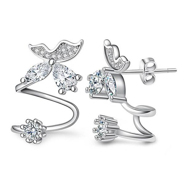 stud 5a zirconia crystal butterfly flowers s925 earrings ear cuff with piercing fashion party jewelry gifts for women, Golden;silver
stud 5a zirconia crystal butterfly flowers s925 earrings ear cuff with piercing fashion party jewelry gifts for women, Golden;silver