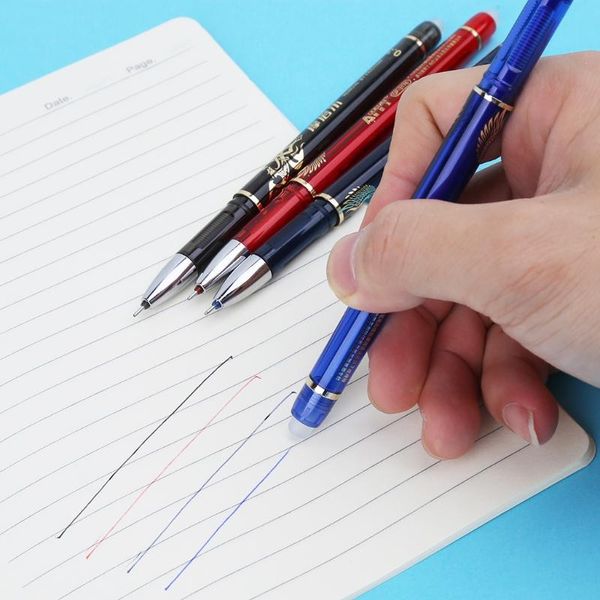 gel pens 0.38mm erasable pen with blue red black refills school office stationery k9fc
gel pens 0.38mm erasable pen with blue red black refills school office stationery k9fc
