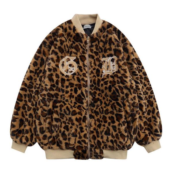 men's jackets erenejian fashion leopard varsity baseball jacket with embroidery couple's hi street bomber coat outerwear clothing, Black;brown
men's jackets erenejian fashion leopard varsity baseball jacket with embroidery couple's hi street bomber coat outerwear clothing, Black;brown
