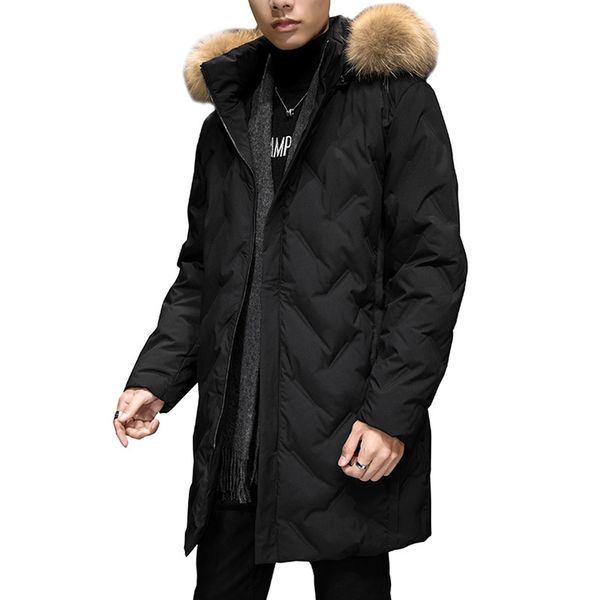 men's hooded fashion large high-quality white duck down thick warm et, winter clothing, new in 2021, Black
men's hooded fashion large high-quality white duck down thick warm et, winter clothing, new in 2021, Black