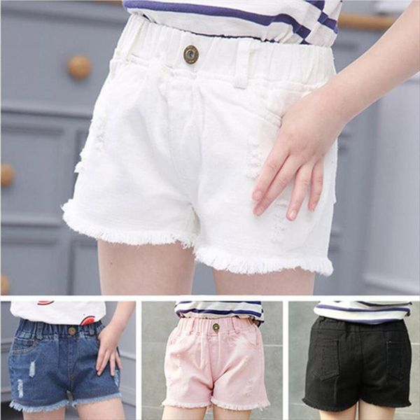 girls jeans shorts children clothes baby girl white pink solid ripped denim pants toddler korean casual pockets cotton short, Black
girls jeans shorts children clothes baby girl white pink solid ripped denim pants toddler korean casual pockets cotton short, Black