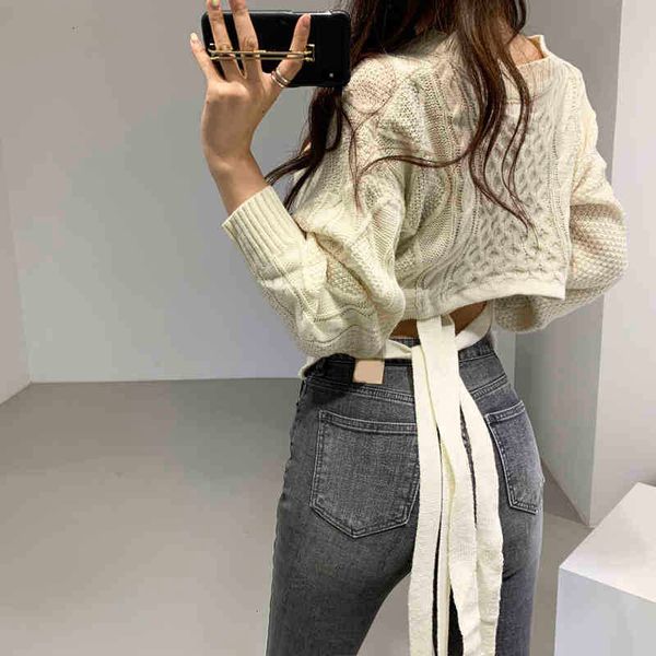 women's sweaters v-neck cute sweater women long sleeve crop korean style bandage tunic knitted autumn winter pullove kbng, White;black
women's sweaters v-neck cute sweater women long sleeve crop korean style bandage tunic knitted autumn winter pullove kbng, White;black