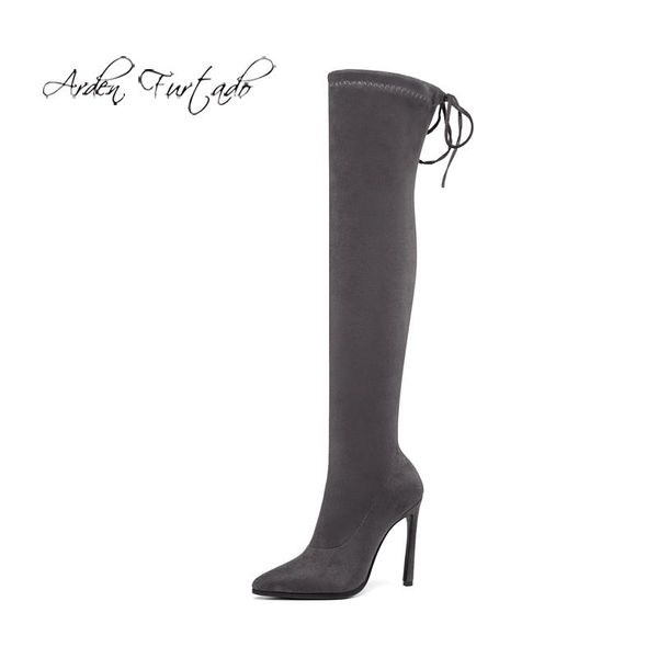 boots arden furtado fashion women's shoes red pointed toe stilettos heels burgundy grey over the knee thigh high stretch 41 42, Black
boots arden furtado fashion women's shoes red pointed toe stilettos heels burgundy grey over the knee thigh high stretch 41 42, Black