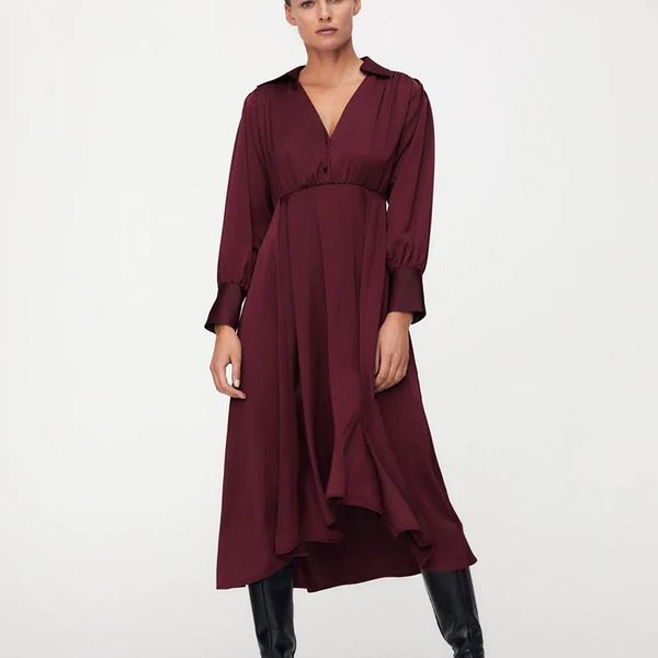casual dresses 2021 irregular long women sleeve bohemian maxi dress turn down collar shirt vestidos mujer, Black;gray
casual dresses 2021 irregular long women sleeve bohemian maxi dress turn down collar shirt vestidos mujer, Black;gray