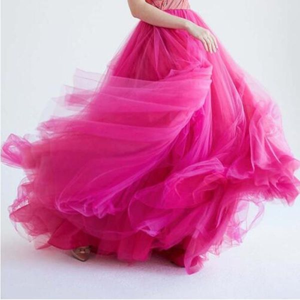 fuchsia puffy long tulle skirts women zipper custom made tutu skirt for poshoots prom coming, Black
fuchsia puffy long tulle skirts women zipper custom made tutu skirt for poshoots prom coming, Black