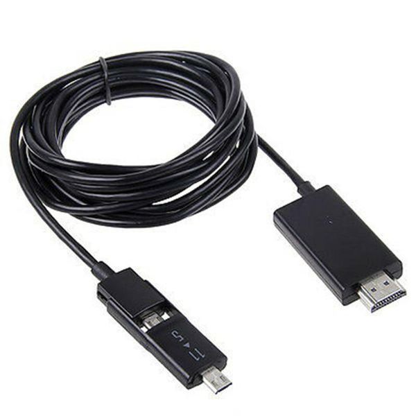 audio cables & connectors 3m/10ft micro usb mhl to hdtv cable adapter for android smart phone 5/11pin black
audio cables & connectors 3m/10ft micro usb mhl to hdtv cable adapter for android smart phone 5/11pin black
