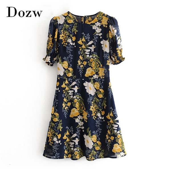 women vintage o neck summer mini dress floral print elegant ruffle female short sleeve hollow out boho casual e 210515, Black;gray
women vintage o neck summer mini dress floral print elegant ruffle female short sleeve hollow out boho casual e 210515, Black;gray