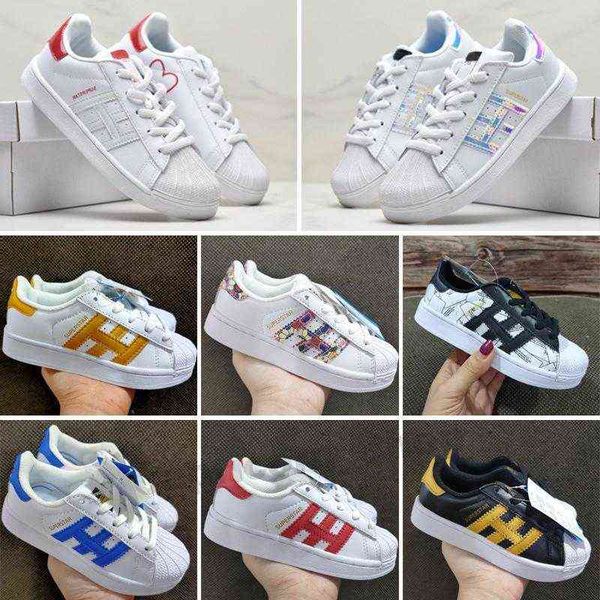 kids classic super star shoes high cut children buckle strap shoe chassures one enfant sneakers leather basketball trainers eur22-35 ss, Black
kids classic super star shoes high cut children buckle strap shoe chassures one enfant sneakers leather basketball trainers eur22-35 ss, Black