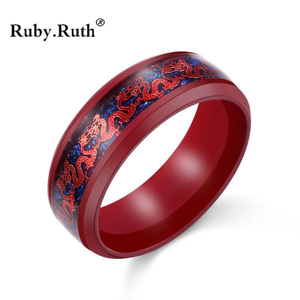 wedding rings red ring men chinese traditional gold dragon inlay with stainless steel jewelry wholesale, Slivery;golden
wedding rings red ring men chinese traditional gold dragon inlay with stainless steel jewelry wholesale, Slivery;golden