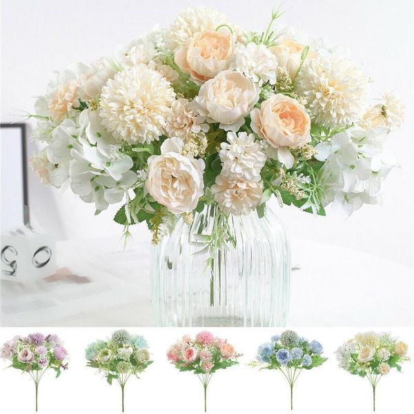 decorative flowers & wreaths multicolor silk peony artificial faux blossom bunch bouquet home wedding party garden decoration
decorative flowers & wreaths multicolor silk peony artificial faux blossom bunch bouquet home wedding party garden decoration
