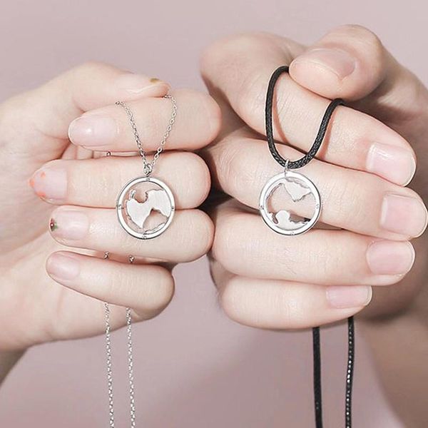 pendant necklaces fashion paired couple necklace spliced friends bff friendship chain for lovers men women collar jewelry, Silver
pendant necklaces fashion paired couple necklace spliced friends bff friendship chain for lovers men women collar jewelry, Silver