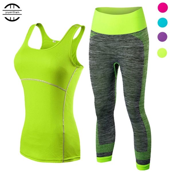 yuerlian ladies sports running cropped 3/4 leggings yoga gym trainning set clothing workout fitness women yoga suit 210802, Gray
yuerlian ladies sports running cropped 3/4 leggings yoga gym trainning set clothing workout fitness women yoga suit 210802, Gray