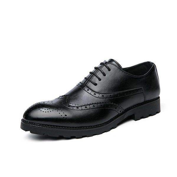 mens formal leather shoes oxfords for men elegant italian 2021 dress wedding groom party classic brogues sheos, Black
mens formal leather shoes oxfords for men elegant italian 2021 dress wedding groom party classic brogues sheos, Black