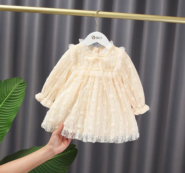 children's long sleeve sweet dress baby girls princess fairy party infants lace spring autumn kids girl's dresses, Red;yellow
children's long sleeve sweet dress baby girls princess fairy party infants lace spring autumn kids girl's dresses, Red;yellow