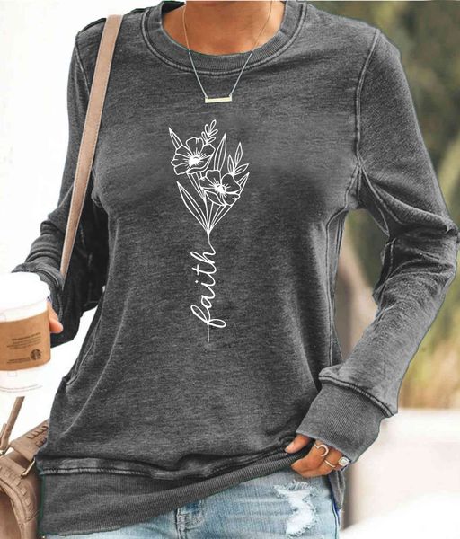 autumn round neck women's clothing belief and jus alphabet printing leisure long sleeve sweater thickening, Black
autumn round neck women's clothing belief and jus alphabet printing leisure long sleeve sweater thickening, Black