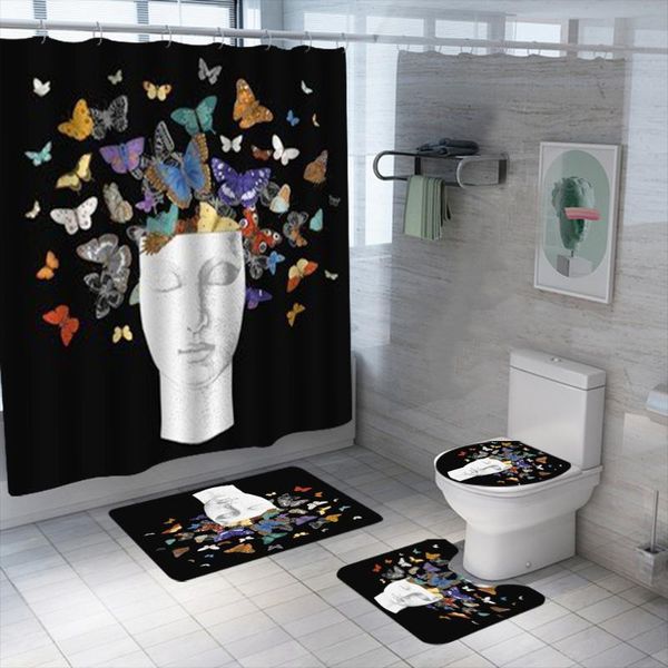 shower curtains butterfly 3d print curtain set waterproof washable polyester bath anti-slip rugs toilet lid cover mat
shower curtains butterfly 3d print curtain set waterproof washable polyester bath anti-slip rugs toilet lid cover mat