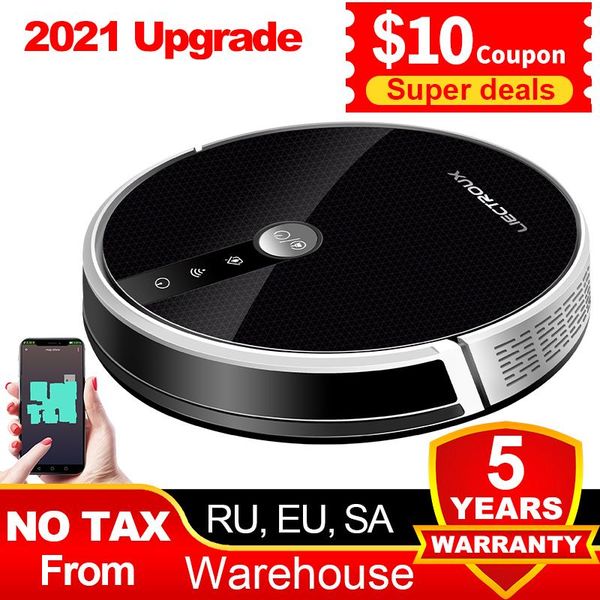vacuum cleaners liectroux c30b robot cleaner map navigation,wifi app,5000pa suction,smart memory,electric watertank,wet mopping,disinfect
vacuum cleaners liectroux c30b robot cleaner map navigation,wifi app,5000pa suction,smart memory,electric watertank,wet mopping,disinfect