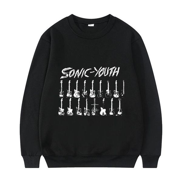 men's hoodies & sweatshirts sonic youth sweatshirt personality guitar pattern funny design men women pullovers couples loose harajuku s, Black
men's hoodies & sweatshirts sonic youth sweatshirt personality guitar pattern funny design men women pullovers couples loose harajuku s, Black