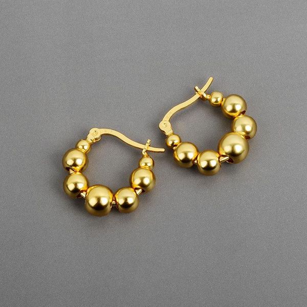 hoop & huggie minimalist 925 sterling silver french round bead earrings for women trendy creative geometric jewelry party gifts, Golden;silver
hoop & huggie minimalist 925 sterling silver french round bead earrings for women trendy creative geometric jewelry party gifts, Golden;silver