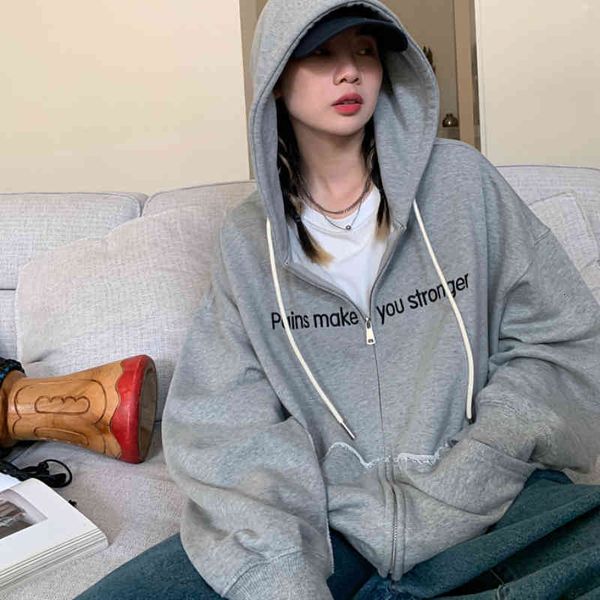 women hoodie zoki harajuku hoodies fashion letter zipper girls sweatshirt long sleeve oversize autumn black embroidery thin coats 2021
women hoodie zoki harajuku hoodies fashion letter zipper girls sweatshirt long sleeve oversize autumn black embroidery thin coats 2021