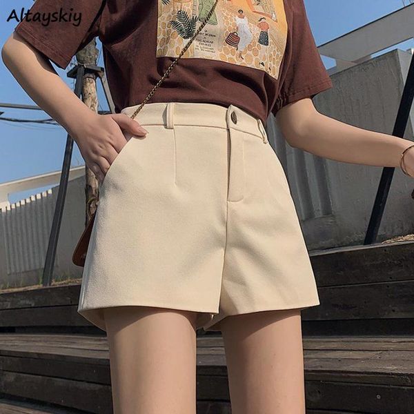 women's shorts women summer elegant office straight fashion baggy high waist black all-match basic street leisure female cozy simple, White;black
women's shorts women summer elegant office straight fashion baggy high waist black all-match basic street leisure female cozy simple, White;black