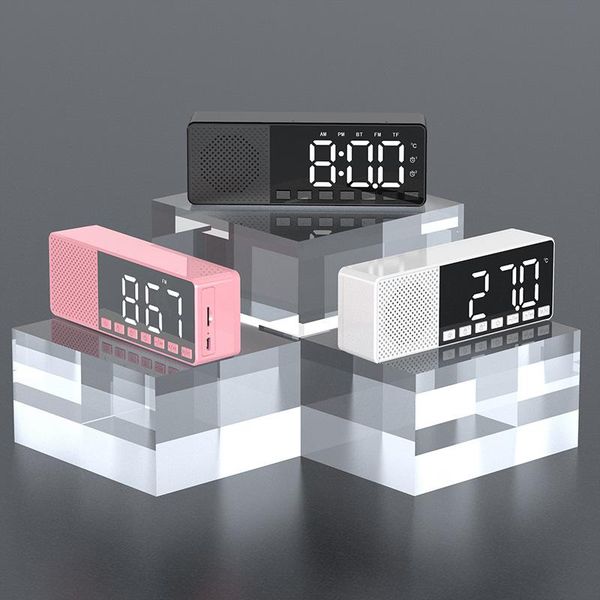 other clocks & accessories bluetooth speaker clock alarm mini mirror digital led display fm radio wireless music player card audio
other clocks & accessories bluetooth speaker clock alarm mini mirror digital led display fm radio wireless music player card audio