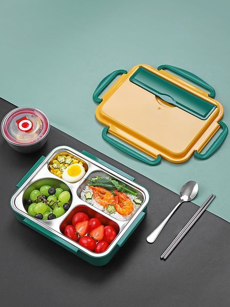 dinnerware sets 304 stainless steel insulated lunch box office worker portable separated children's with soup bowl
dinnerware sets 304 stainless steel insulated lunch box office worker portable separated children's with soup bowl