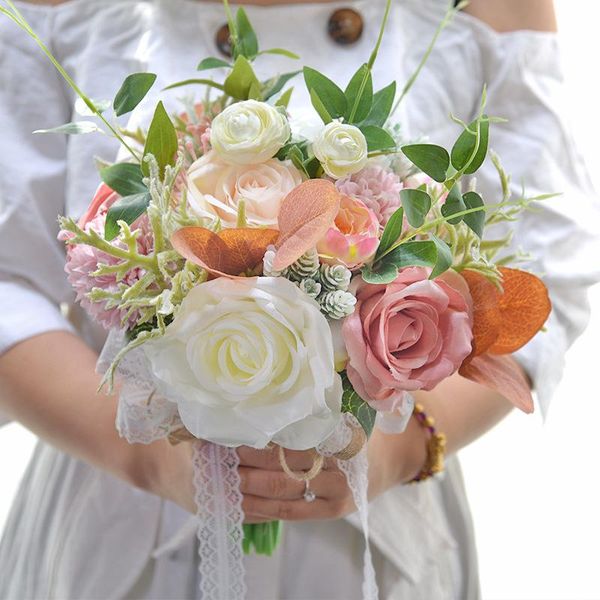 decorative flowers & wreaths wedding bouquet artificial silk peony white pink red blue handmade bride marriage supplies decor
decorative flowers & wreaths wedding bouquet artificial silk peony white pink red blue handmade bride marriage supplies decor