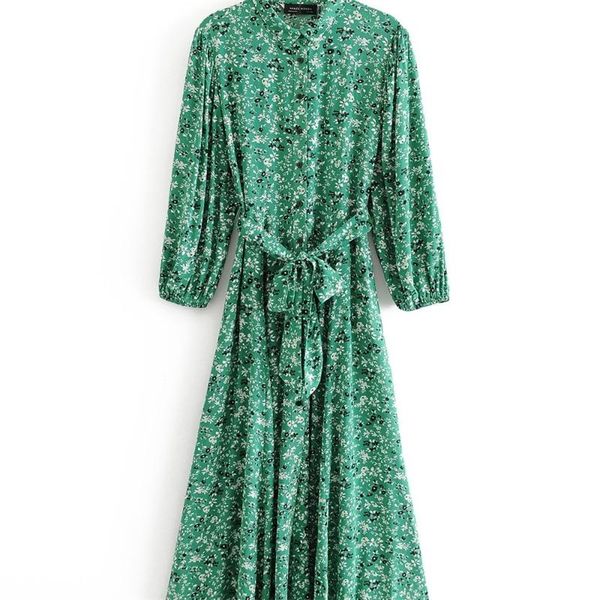 casual dresses summer 2021 women's round neck puffy long sleeve front breasted midi dress flower print, Black;gray
casual dresses summer 2021 women's round neck puffy long sleeve front breasted midi dress flower print, Black;gray