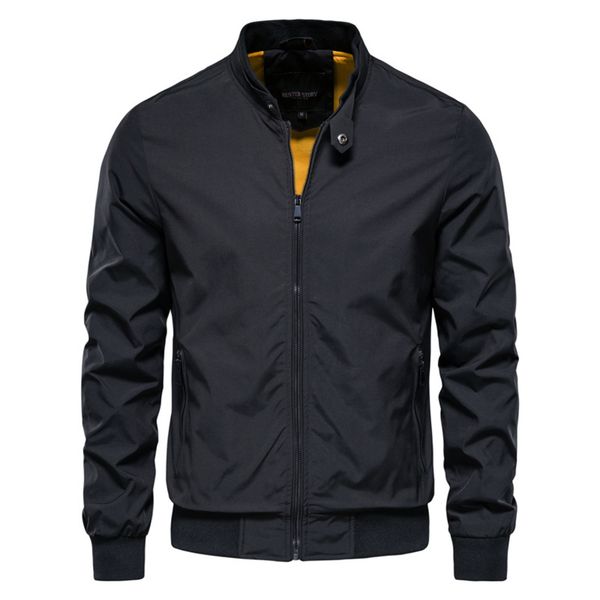 aiopon solid color baseball et casual stand collar bomber s autumn slim fit ets for men, Black;brown
aiopon solid color baseball et casual stand collar bomber s autumn slim fit ets for men, Black;brown