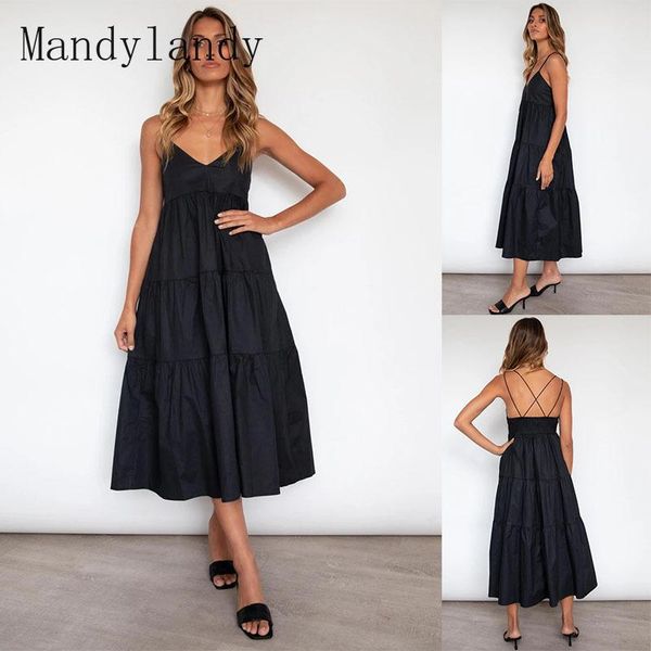 ethnic clothing mandylandy women summer elegant strap evening party dress lady sleeveless halter v neck ruffle long, Red
ethnic clothing mandylandy women summer elegant strap evening party dress lady sleeveless halter v neck ruffle long, Red