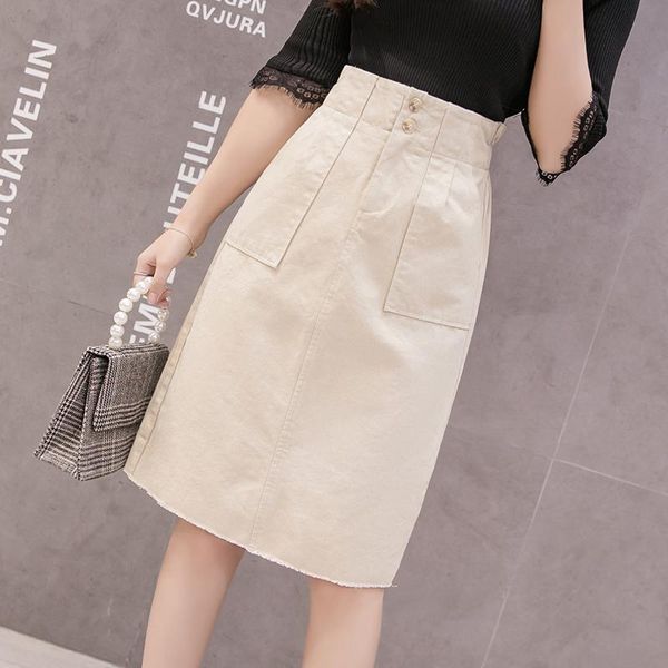 skirts a-line pencil denim skirt women high waist jeans harajuku pockets autumn winter 2021 fashion casual ol 2664ly, Black
skirts a-line pencil denim skirt women high waist jeans harajuku pockets autumn winter 2021 fashion casual ol 2664ly, Black