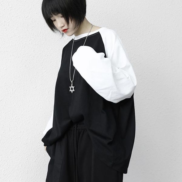 yamamoto bf street loose black and white contrast t-shirt long sleeve women bottom streetwear women's
yamamoto bf street loose black and white contrast t-shirt long sleeve women bottom streetwear women's
