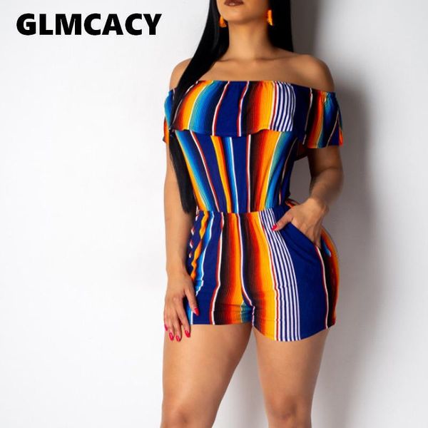 women's jumpsuits & rompers plus size women off shoulder ruffle stripe playsuit romper elegant flare sleeve overalls summer beach outfi, Black;white
women's jumpsuits & rompers plus size women off shoulder ruffle stripe playsuit romper elegant flare sleeve overalls summer beach outfi, Black;white
