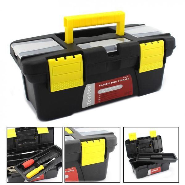 professional hand tool sets black small portable plastic hardware box with storage for home or outdoor finishing debris
professional hand tool sets black small portable plastic hardware box with storage for home or outdoor finishing debris