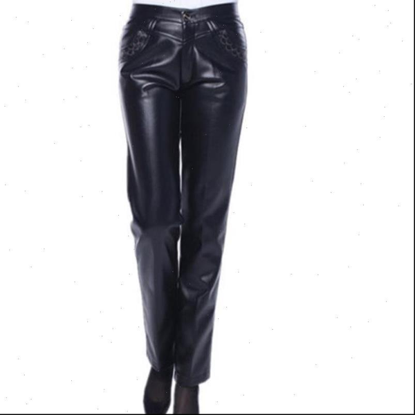 autumn and women pant winter leather pants wear high waist loose plus large size pu long 9xl velvet, Black;white
autumn and women pant winter leather pants wear high waist loose plus large size pu long 9xl velvet, Black;white