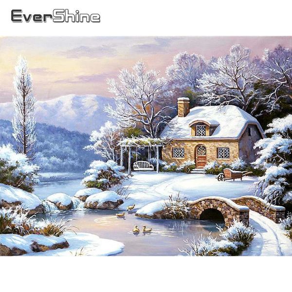 diamond painting evershine arrivals winter snow scene embroidery nature landscape mosaic bead picture kits
diamond painting evershine arrivals winter snow scene embroidery nature landscape mosaic bead picture kits
