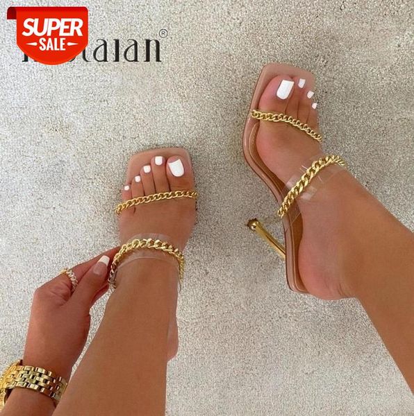 summer women sandals square toe ladies heel mules clear pvc transparent high heels slippers female fashion chain shoes woman #px4u, Black
summer women sandals square toe ladies heel mules clear pvc transparent high heels slippers female fashion chain shoes woman #px4u, Black