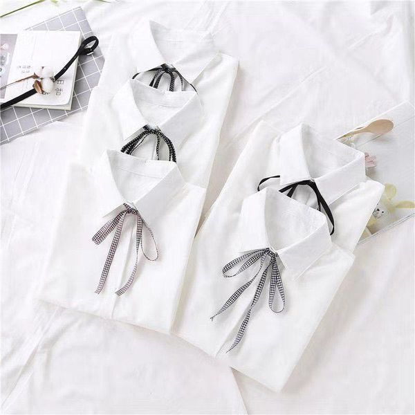 women's blouses & shirts blouse women chiffon shirt long-sleeved spring autumn loose bow blusas mujer de moda, White
women's blouses & shirts blouse women chiffon shirt long-sleeved spring autumn loose bow blusas mujer de moda, White