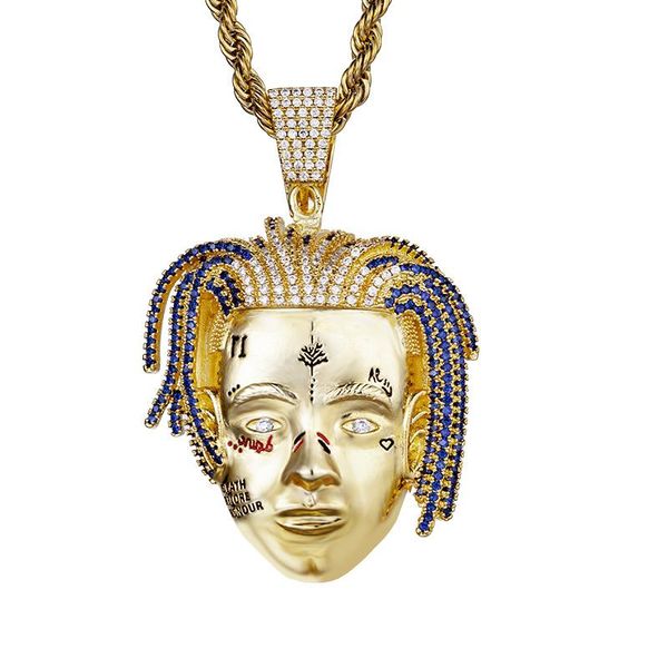 pendant necklaces hip hop jewelry xxx tentacion necklace 2 colors cubic zirconia iced out mens, Silver
pendant necklaces hip hop jewelry xxx tentacion necklace 2 colors cubic zirconia iced out mens, Silver