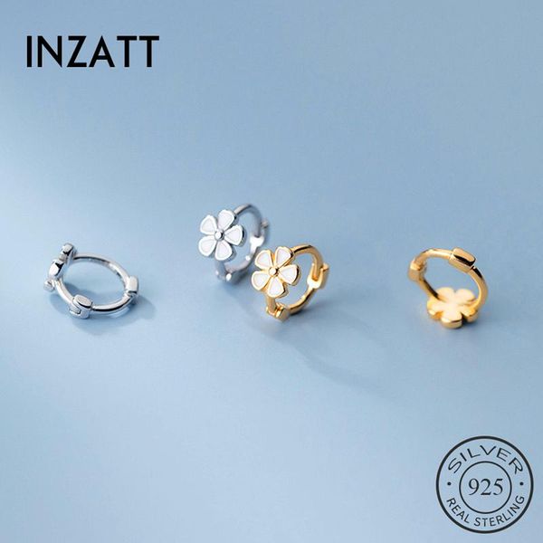 inzareal 925 sterling silver flower hoop earrings for fashion women minimalist fine jewelry cute plant accessories & huggie, Golden;silver
inzareal 925 sterling silver flower hoop earrings for fashion women minimalist fine jewelry cute plant accessories & huggie, Golden;silver