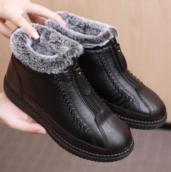 boots 2021 winter vrouwen enkellaarsjes warm pu pluche vrouw sneakers waterproof non-slip snowboots, Black
boots 2021 winter vrouwen enkellaarsjes warm pu pluche vrouw sneakers waterproof non-slip snowboots, Black