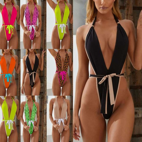 8-color bikini women's one-piece bandage swimsuit pull edge bikini swimsuit 19c299, White;black
8-color bikini women's one-piece bandage swimsuit pull edge bikini swimsuit 19c299, White;black
