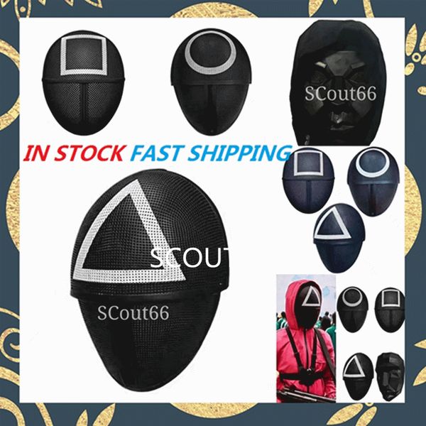 tv squid game masked man masks round squire triangle mask accessories delicate halloween masquerade costume party props in stock fast
tv squid game masked man masks round squire triangle mask accessories delicate halloween masquerade costume party props in stock fast