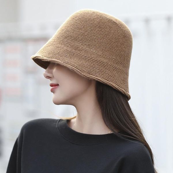 berets autumn winter women's thick warm wool knit cap wide brim leisure fisherman hat tourism retro felt fashion panama, Blue;gray
berets autumn winter women's thick warm wool knit cap wide brim leisure fisherman hat tourism retro felt fashion panama, Blue;gray