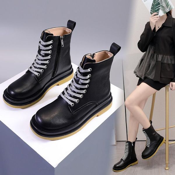 boots women ankle black soft leather motorcycle autumn winter ladies military shoes zapatillas mujer
boots women ankle black soft leather motorcycle autumn winter ladies military shoes zapatillas mujer