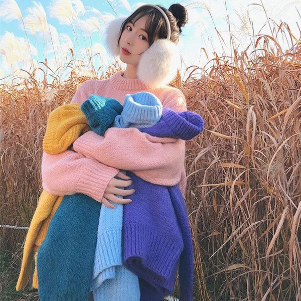 women's sweaters sweater women vintage jumper blue knitted striped for white pullover winter warm clothes punk pull, White;black
women's sweaters sweater women vintage jumper blue knitted striped for white pullover winter warm clothes punk pull, White;black