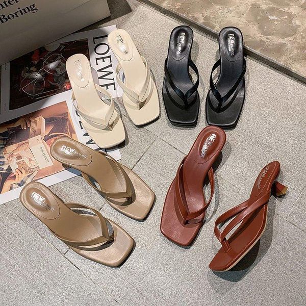 women slippers summer flip flops casual low heel sandals outside slides drags, Black
women slippers summer flip flops casual low heel sandals outside slides drags, Black