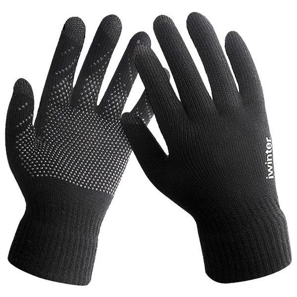 cycling gloves wool plus velvet winter mens warm touchscreen ski cold outdoor sports ridding windproof non-slip, Black
cycling gloves wool plus velvet winter mens warm touchscreen ski cold outdoor sports ridding windproof non-slip, Black