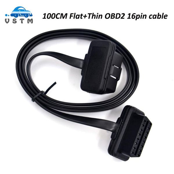 diagnostic tools 60/100cm flat+thin as noodle 16 pin socket obd obdii obd2 16pin male to female car scanner extension cable connector
diagnostic tools 60/100cm flat+thin as noodle 16 pin socket obd obdii obd2 16pin male to female car scanner extension cable connector